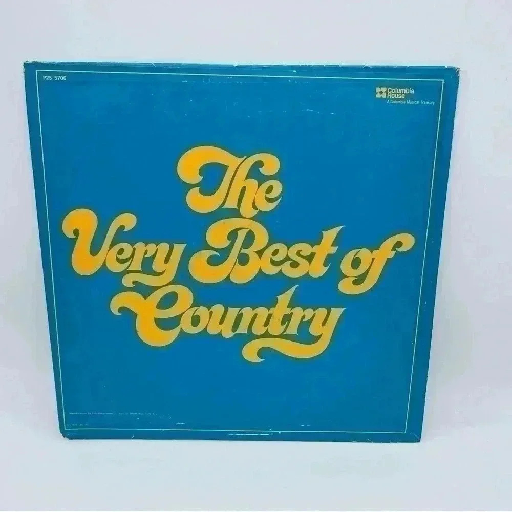 Vintage Vinyl The Very Best of Country Columbia House Album, 1972